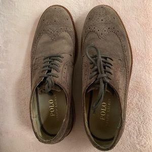 Polo Ralph Lauren suede wingtip